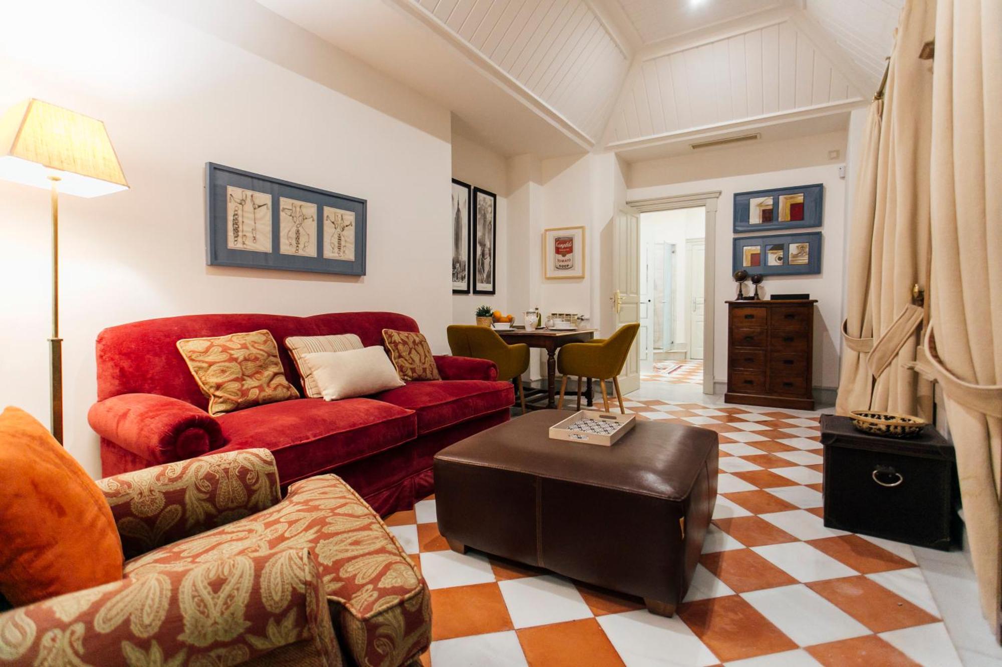 Aparthotel Casa Patio del Siglo XIX Sevilla Habitación foto